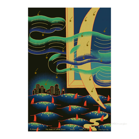 Boston Art Print June 27 2025