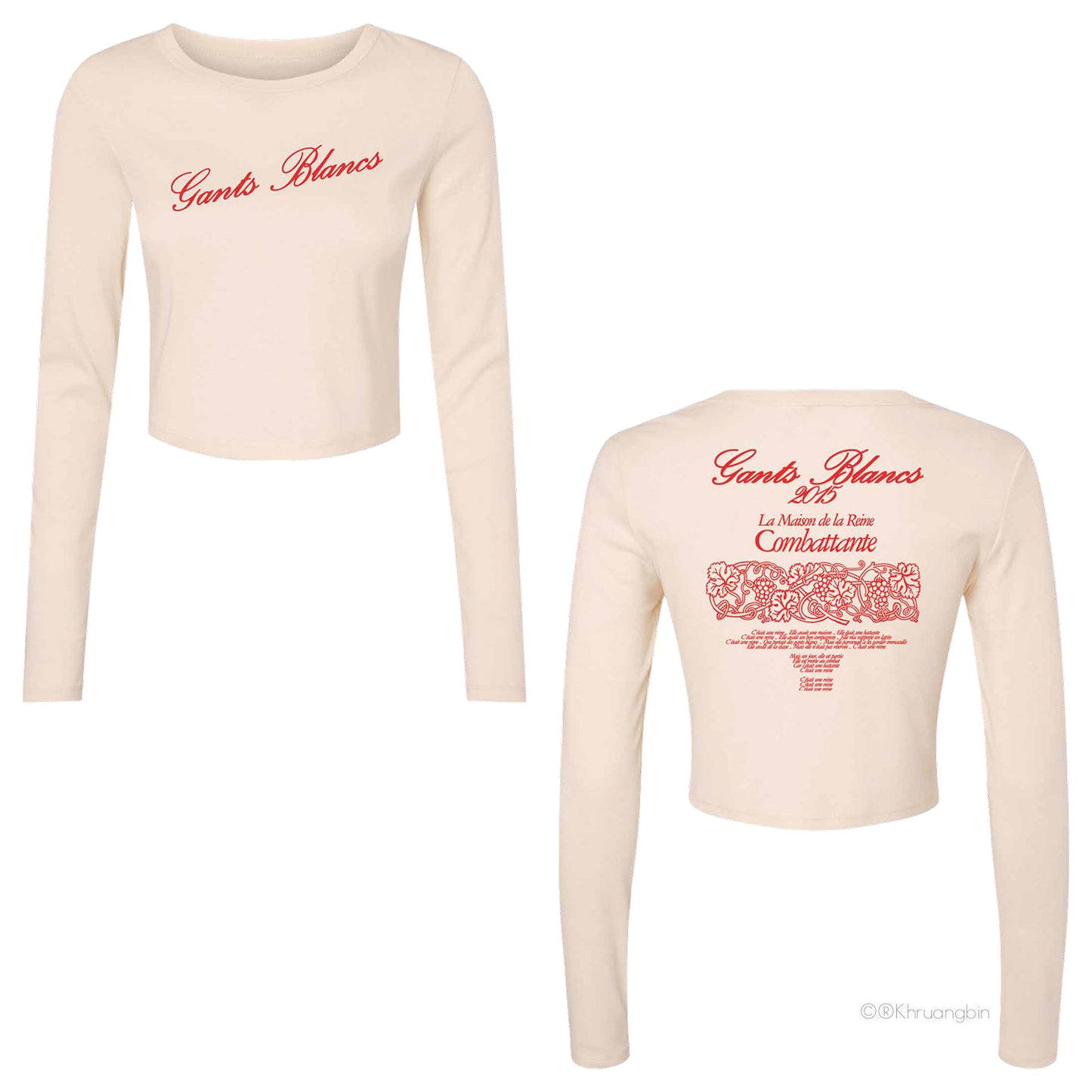 Gants Blancs Women's Long Sleeve