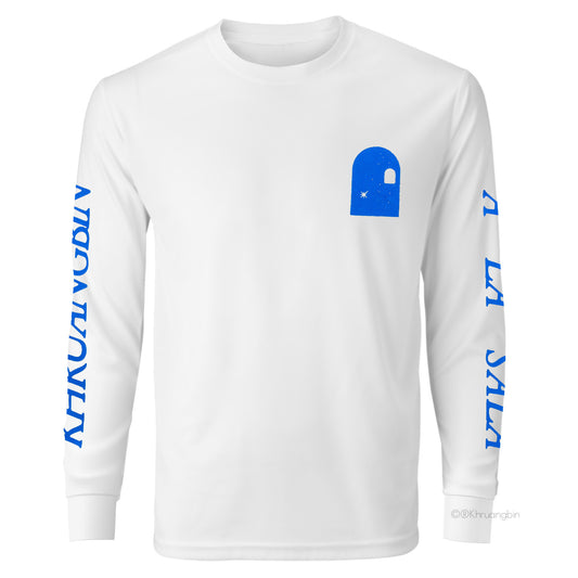 White Archway Long Sleeve Tee