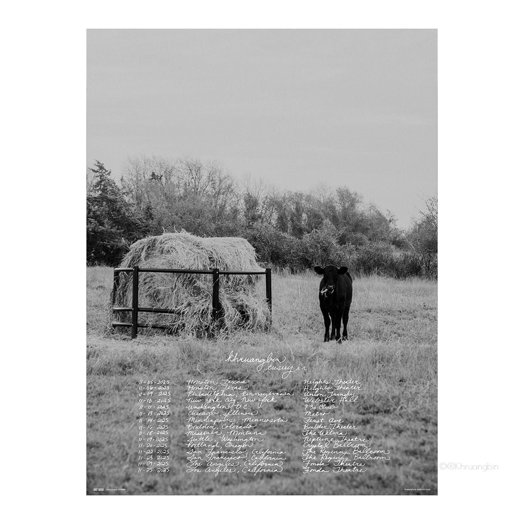 TUSUY ii Tour Poster - B&W Cow