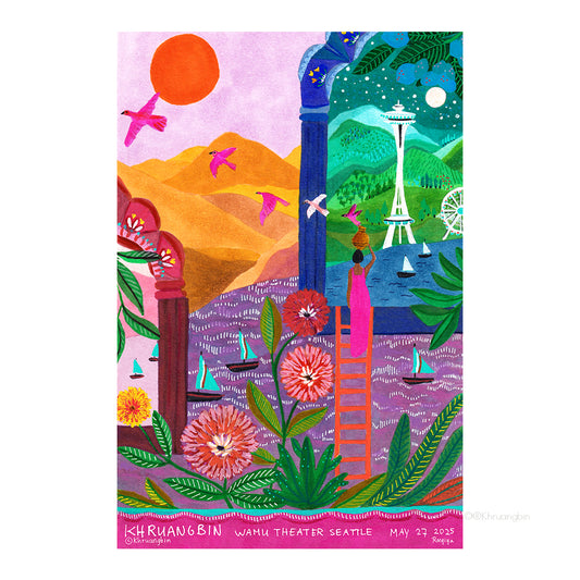 Seattle Art Print May 27 2025