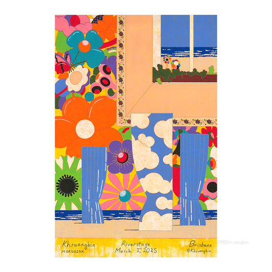 Brisbane Art Print March 2 2025