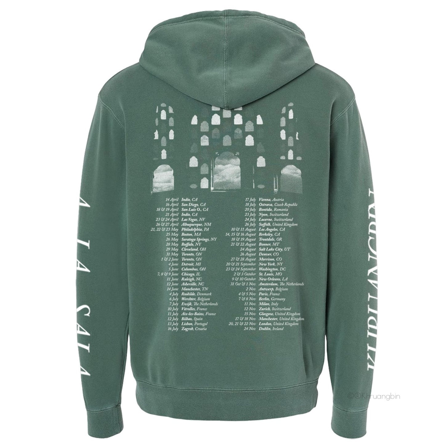 Green Archway Hoodie