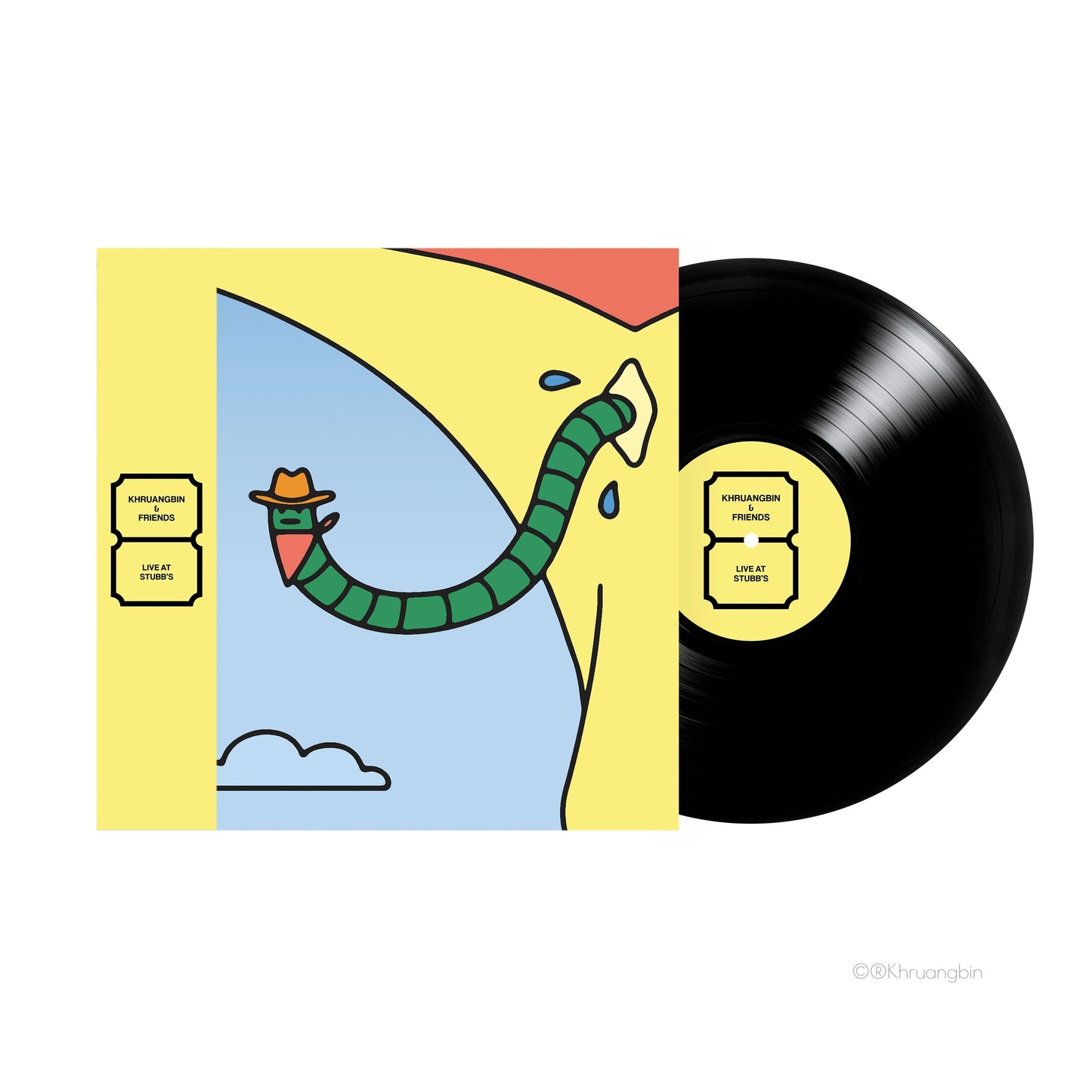 Live at Stubb's: Texas Edition (Texas Edition Artwork, Black LP) - Khruangbin & Friends