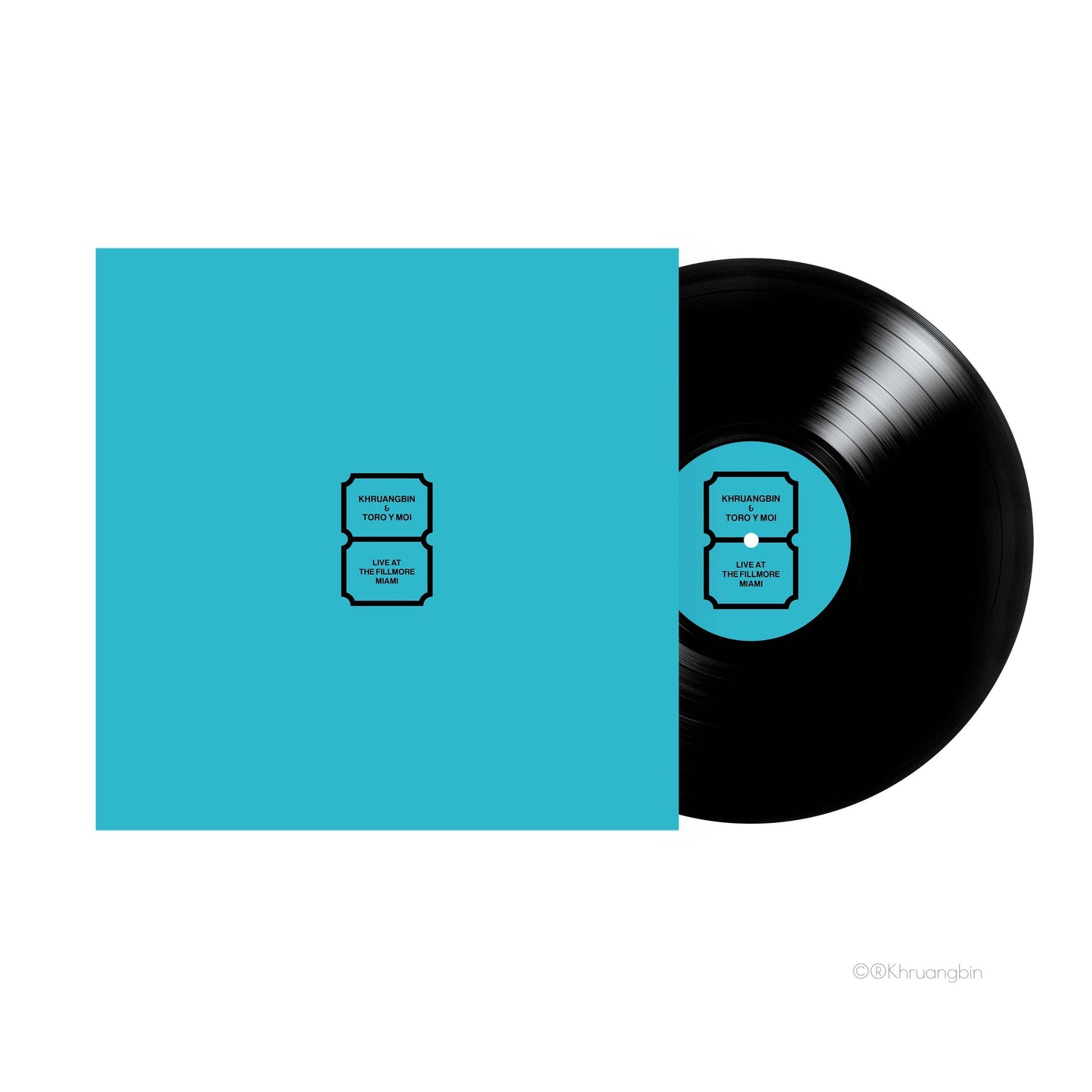 Live at The Fillmore Miami: Florida Edition (Standard Edition, Black LP) - Khruangbin & Toro Y Moi