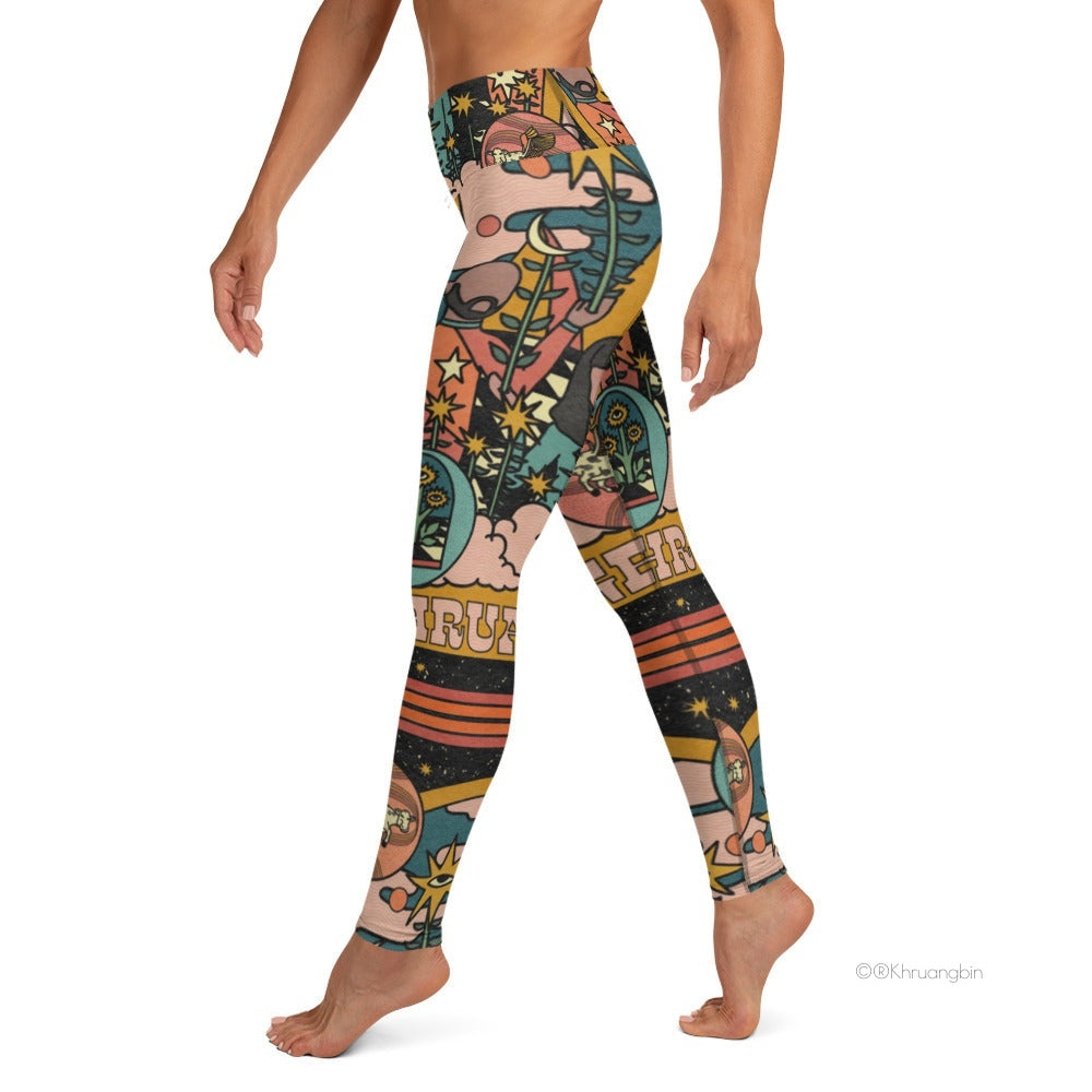 Sunflower Harvest Yoga Leggings