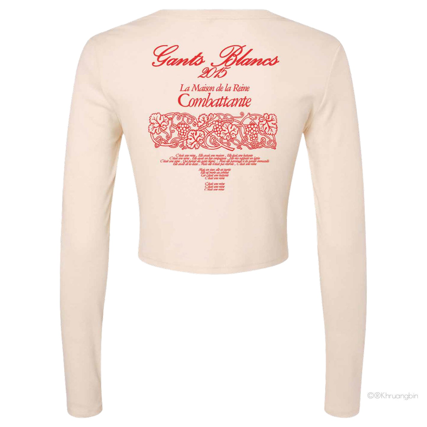 Gants Blancs Women's Long Sleeve