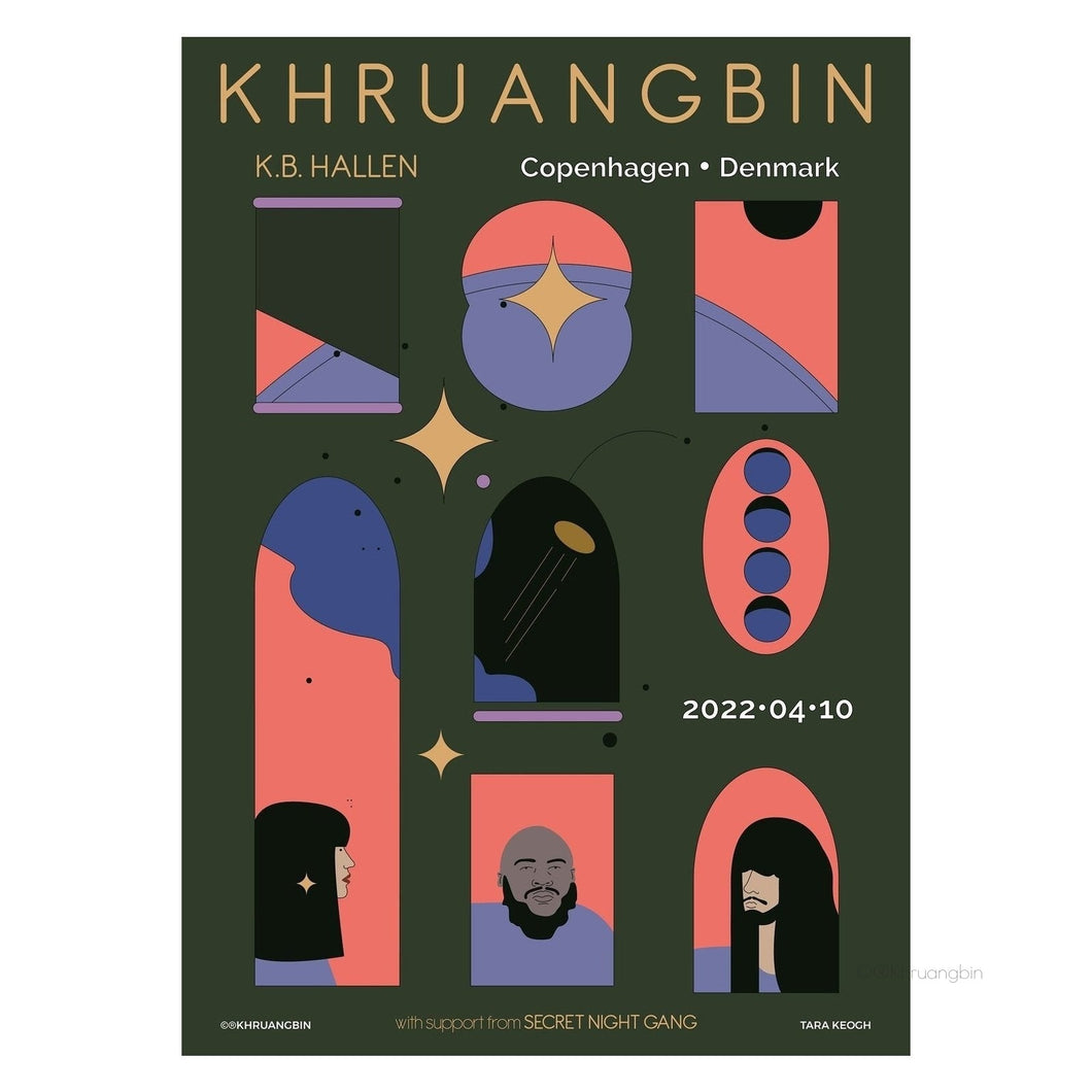 Screenprint - COPENHAGEN APRIL 10, 2022