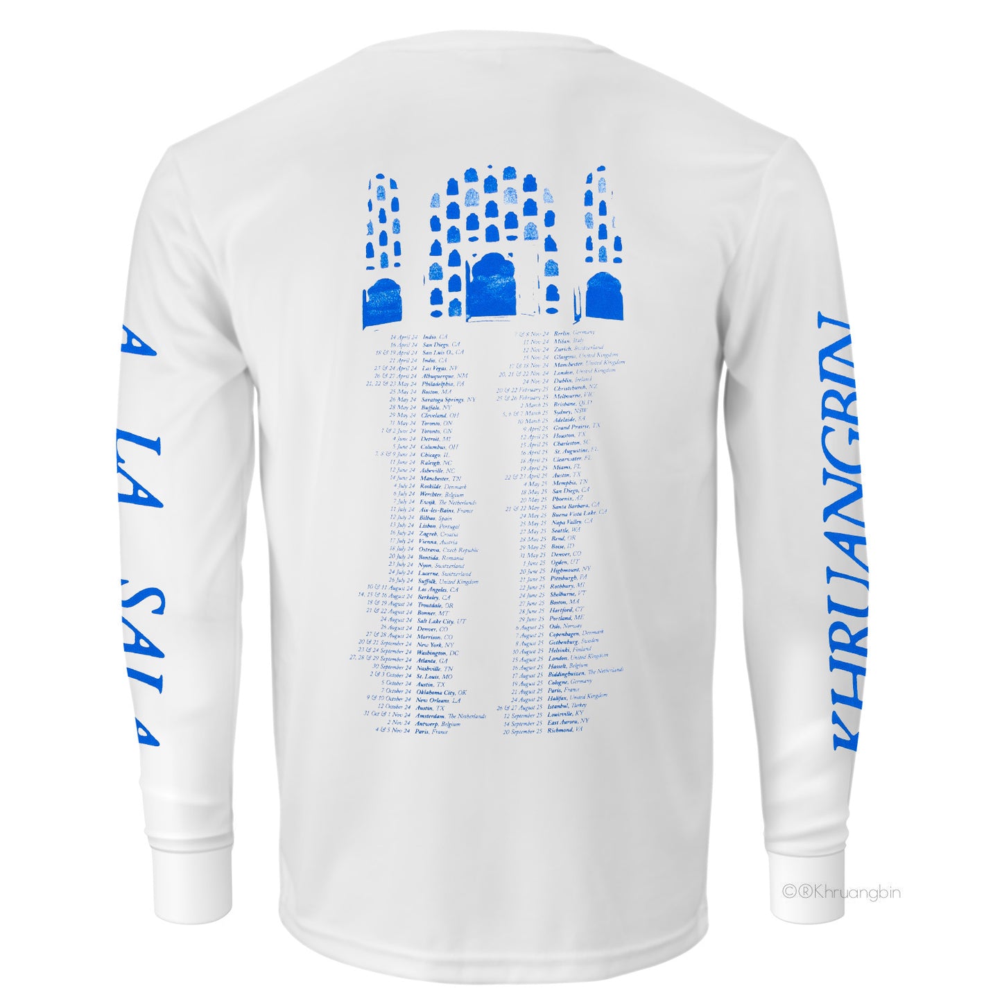 White Archway Long Sleeve Tee