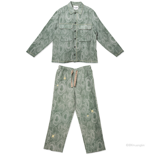 Pocket Overshirt + Slack Pant Bundle