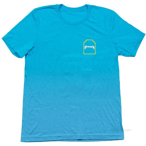 "Maha" Blue Tee