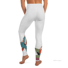 Load image into Gallery viewer, Mordechai white yoga leggings.
